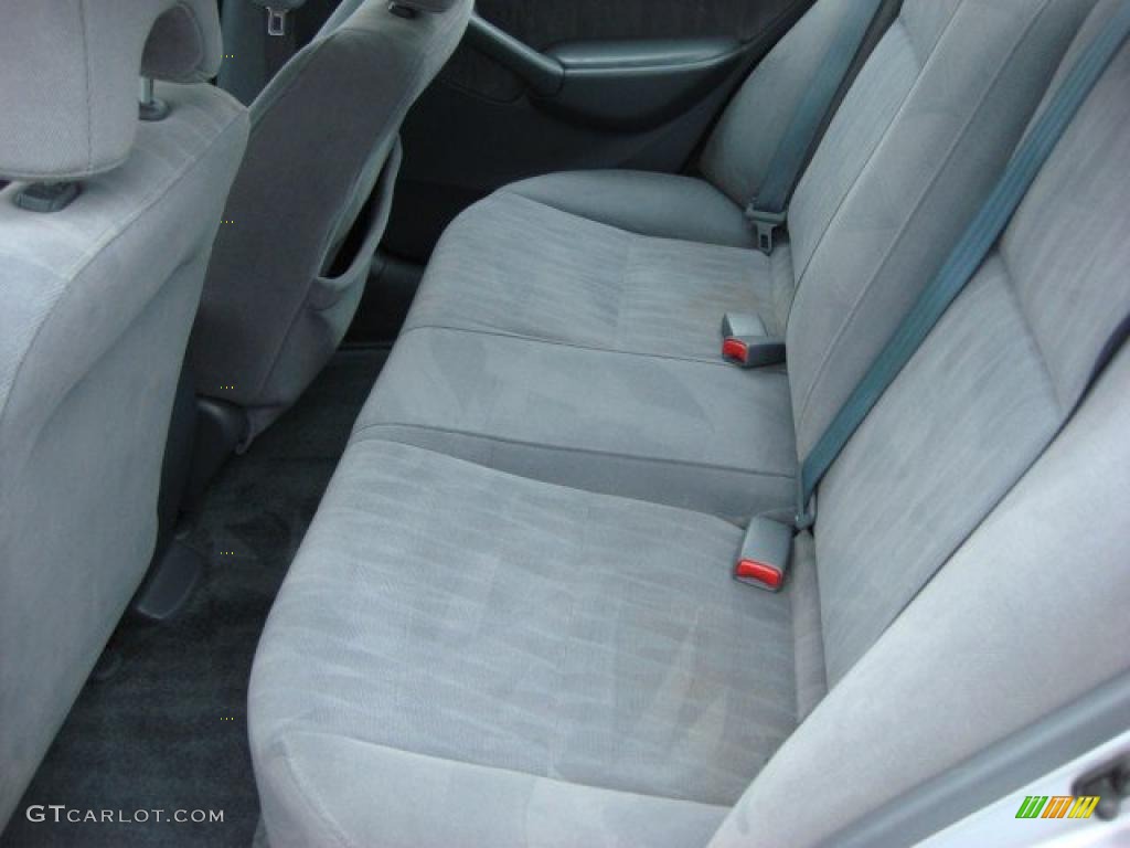 Gray Interior 2003 Honda Civic LX Sedan Photo #47484245
