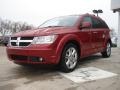 2009 Inferno Red Crystal Pearl Dodge Journey R/T AWD  photo #7