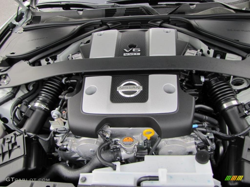 2011 Nissan 370Z Coupe 3.7 Liter DOHC 24-Valve CVTCS V6 Engine Photo #47484509