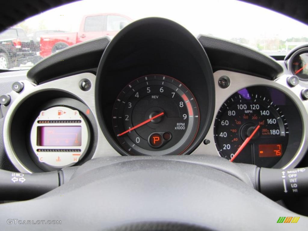 2011 Nissan 370Z Coupe Gauges Photo #47484575