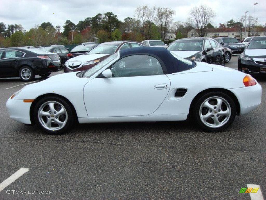 1999 Boxster  - Glacier White / Metropol Blue photo #27