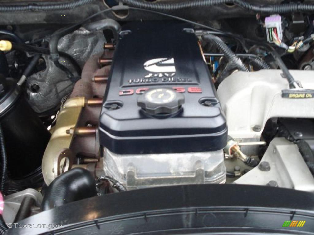 2004 Dodge Ram 3500 Laramie Quad Cab Dually 5.9 Liter OHV 24-Valve Cummins Turbo Diesel Inline 6 Cylinder Engine Photo #47485688