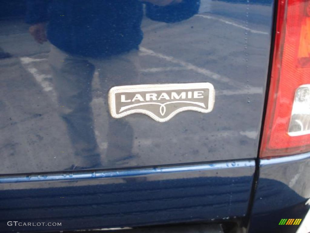 2004 Ram 3500 Laramie Quad Cab Dually - Patriot Blue Pearl / Dark Slate Gray photo #36