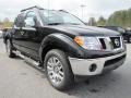 2011 Super Black Nissan Frontier SL Crew Cab  photo #7