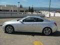 2008 Liquid Platinum Silver Infiniti G 37 Journey Coupe  photo #4