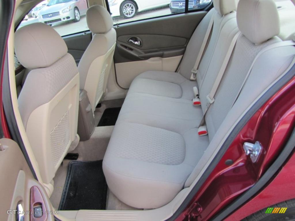 2007 Malibu LT Sedan - Sport Red Metallic / Cashmere Beige photo #13