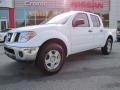 2008 Avalanche White Nissan Frontier SE Crew Cab  photo #1