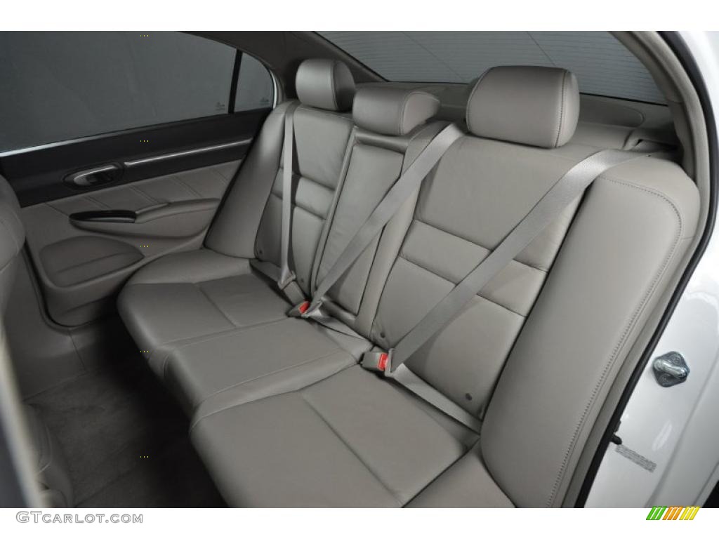 Beige Interior 2009 Honda Civic EX-L Sedan Photo #47487416