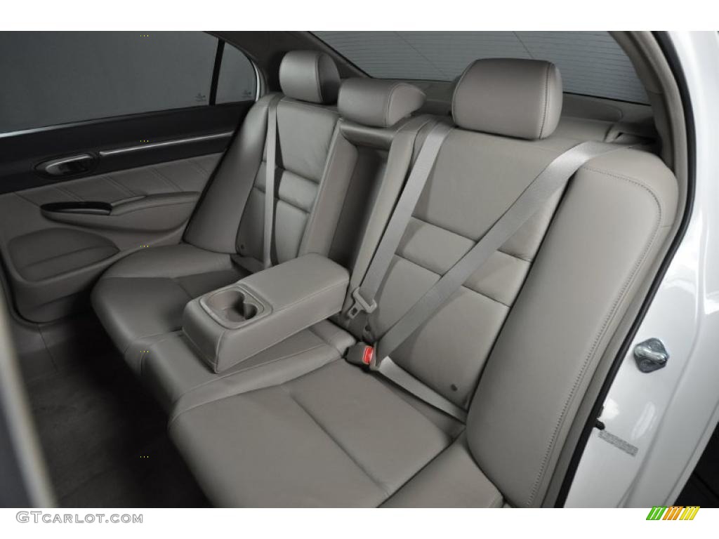 Beige Interior 2009 Honda Civic EX-L Sedan Photo #47487428