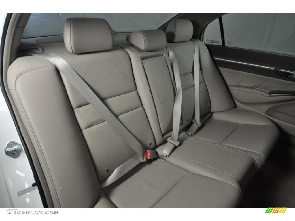 Beige Interior 2009 Honda Civic EX-L Sedan Photo #47487482
