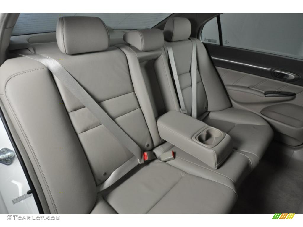 Beige Interior 2009 Honda Civic EX-L Sedan Photo #47487494