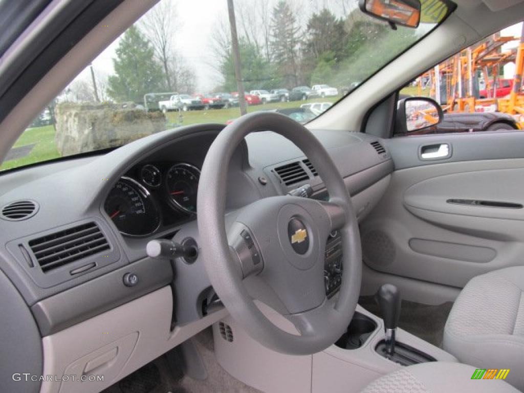 2007 Cobalt LT Sedan - Ultra Silver Metallic / Gray photo #14