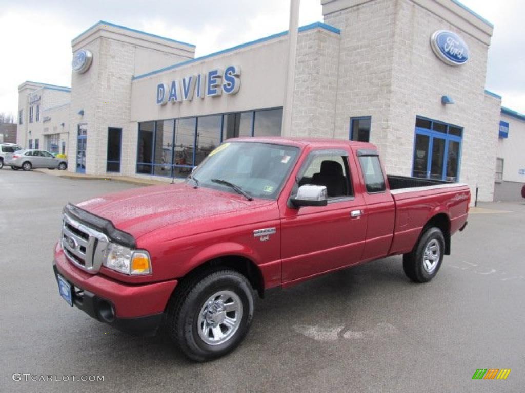 2009 Redfire Metallic Ford Ranger XLT SuperCab 4x4 47445194 Photo 15 Car