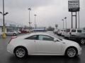 2011 White Diamond Tricoat Cadillac CTS 4 AWD Coupe  photo #2