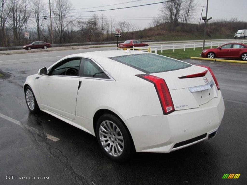 White Diamond Tricoat 2011 Cadillac CTS 4 AWD Coupe Exterior Photo #47489184