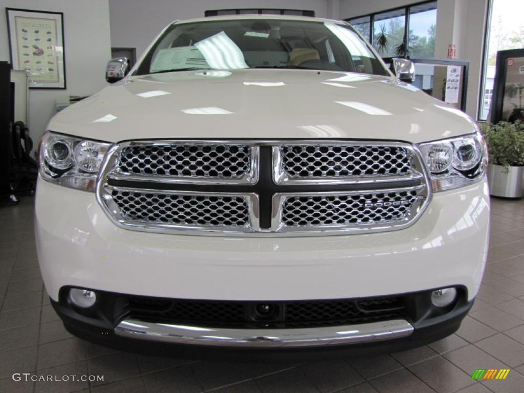 Stone White 2011 Dodge Durango Citadel Exterior Photo #47489475