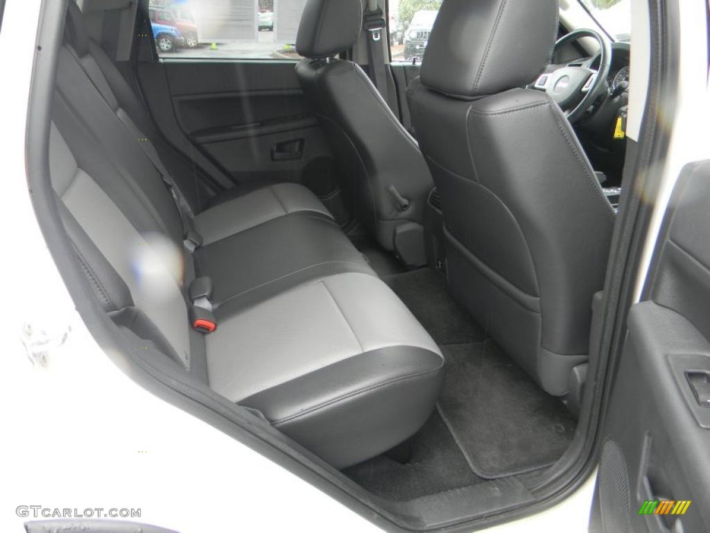 2008 Grand Cherokee Laredo 4x4 - Stone White / Dark Slate Gray/Light Graystone photo #14