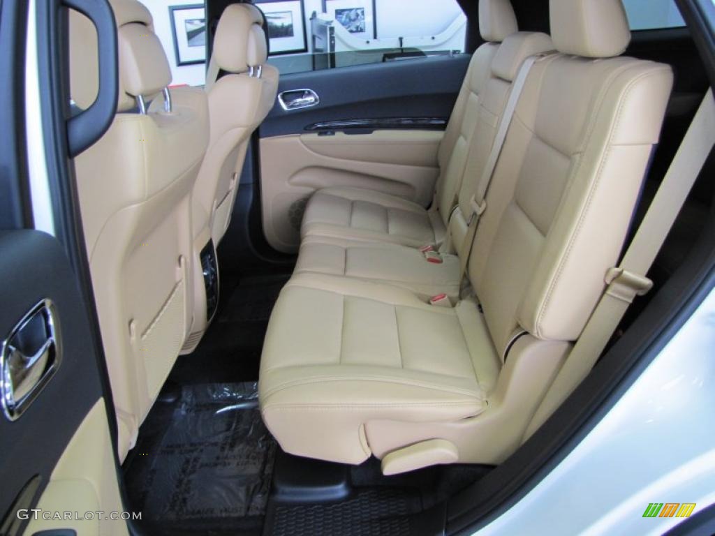 Black/Tan Interior 2011 Dodge Durango Citadel Photo #47489556