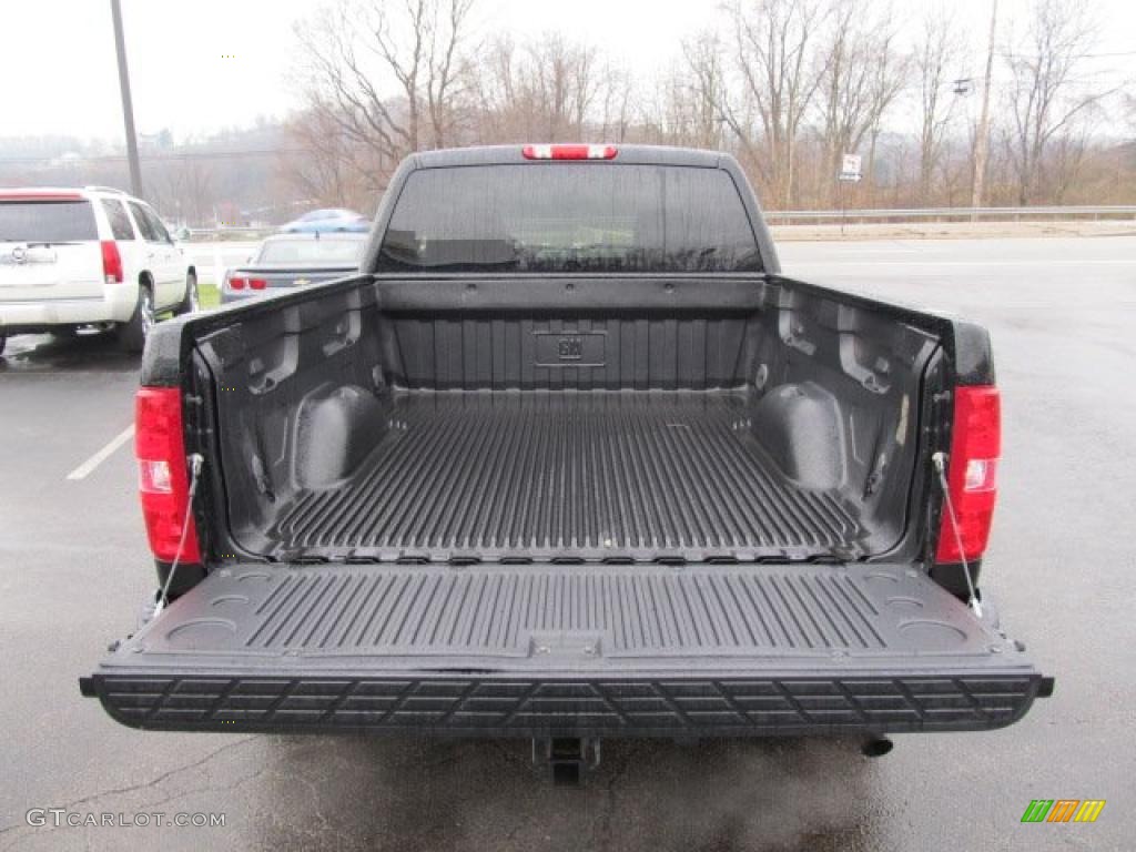 2007 Silverado 1500 LTZ Extended Cab 4x4 - Black / Ebony Black photo #9