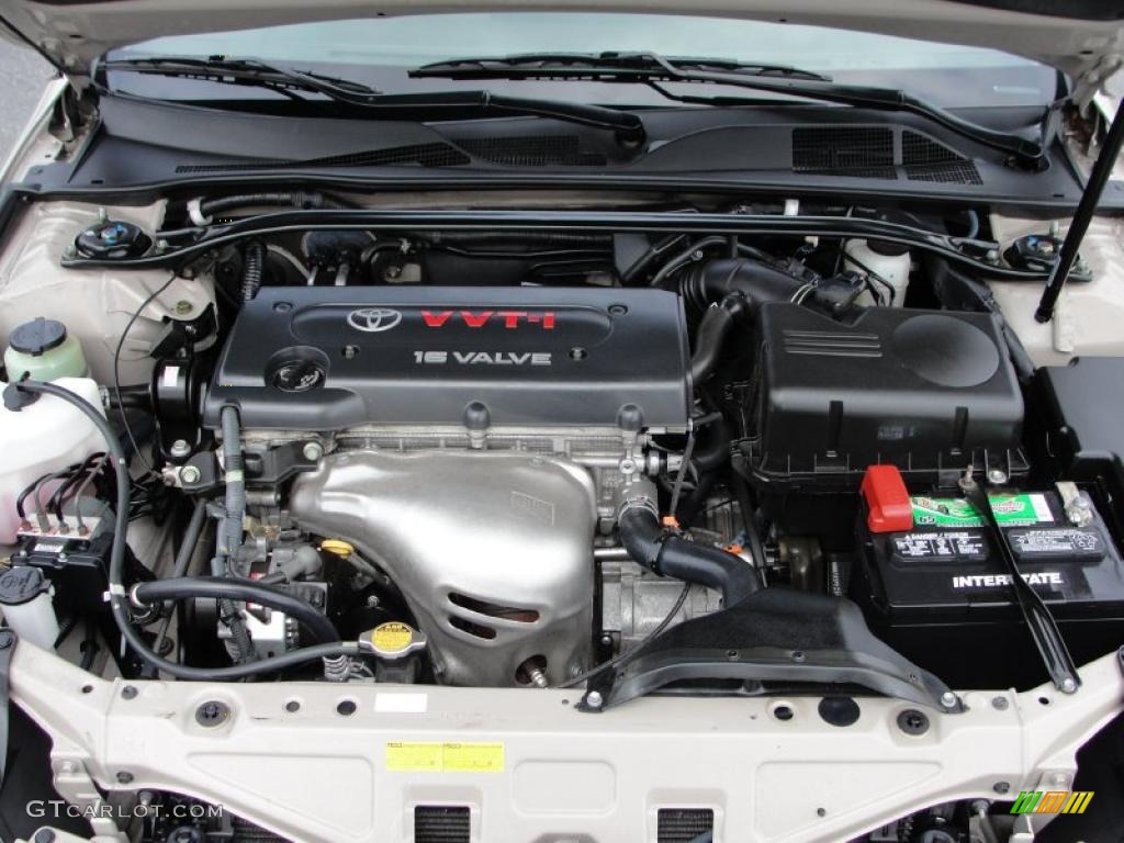 2006 Toyota Solara SLE Coupe 2.4 Liter DOHC 16-Valve 4 Cylinder Engine Photo #47490037