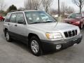 2002 Platinum Silver Metallic Subaru Forester 2.5 L  photo #4