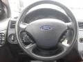 Charcoal/Charcoal 2006 Ford Focus ZX5 SES Hatchback Steering Wheel
