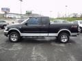 2002 Black Ford F150 XLT SuperCab 4x4  photo #4