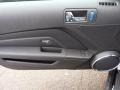 Charcoal Black/Cashmere 2012 Ford Mustang GT Premium Coupe Door Panel