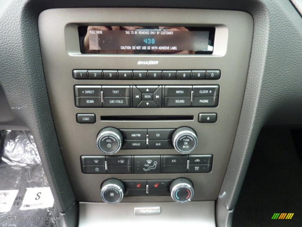 2012 Ford Mustang GT Premium Coupe Controls Photo #47491092