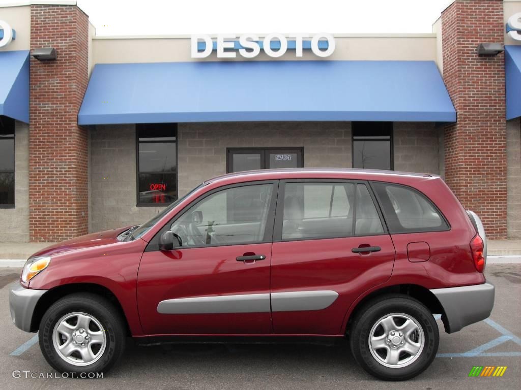 2005 RAV4 4WD - Salsa Red Pearl / Taupe photo #1