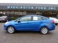 2011 Blue Flame Metallic Ford Fiesta SE Sedan  photo #1