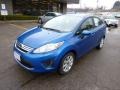 Blue Flame Metallic - Fiesta SE Sedan Photo No. 8