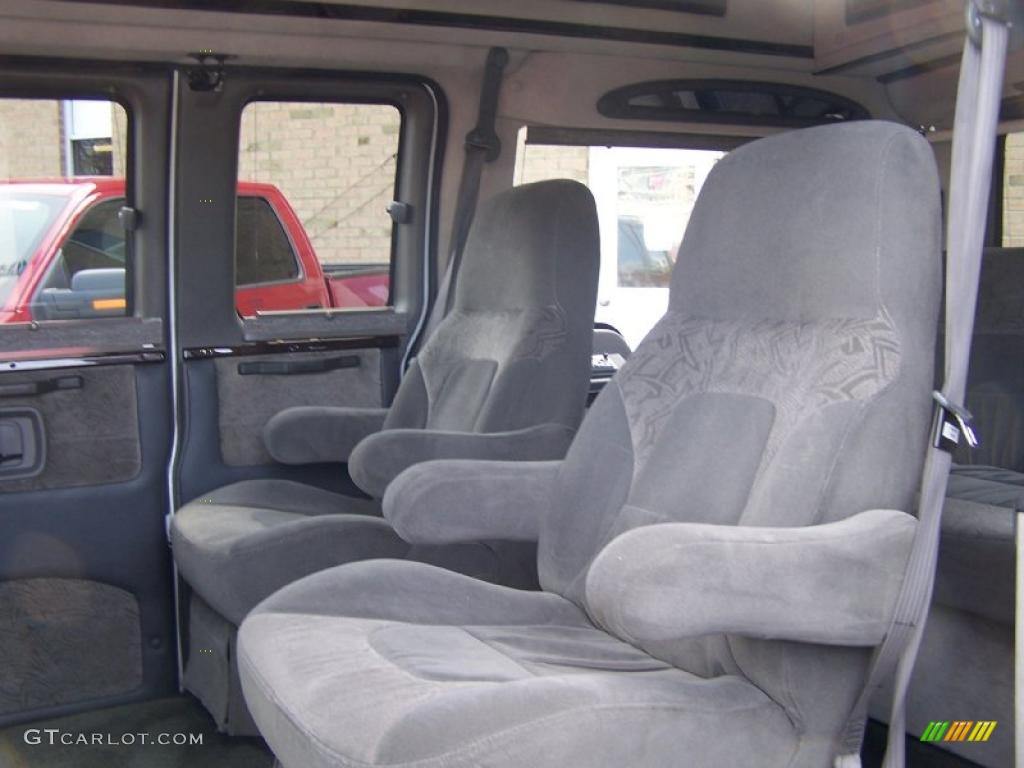 2003 Express 1500 Passenger Conversion Van - Summit White / Medium Dark Pewter photo #14