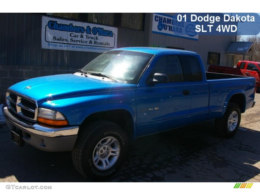 Intense Blue Pearl Dodge Dakota