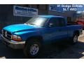 2001 Intense Blue Pearl Dodge Dakota SLT Club Cab 4x4 #47445208