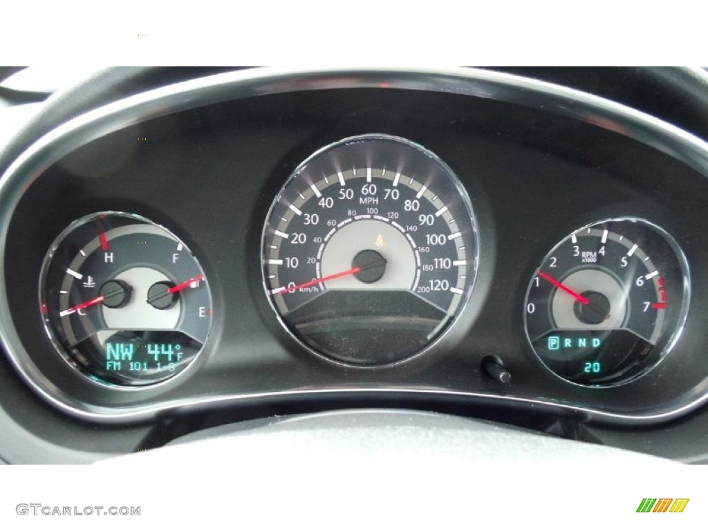 2011 Chrysler 200 Touring Gauges Photo #47494080