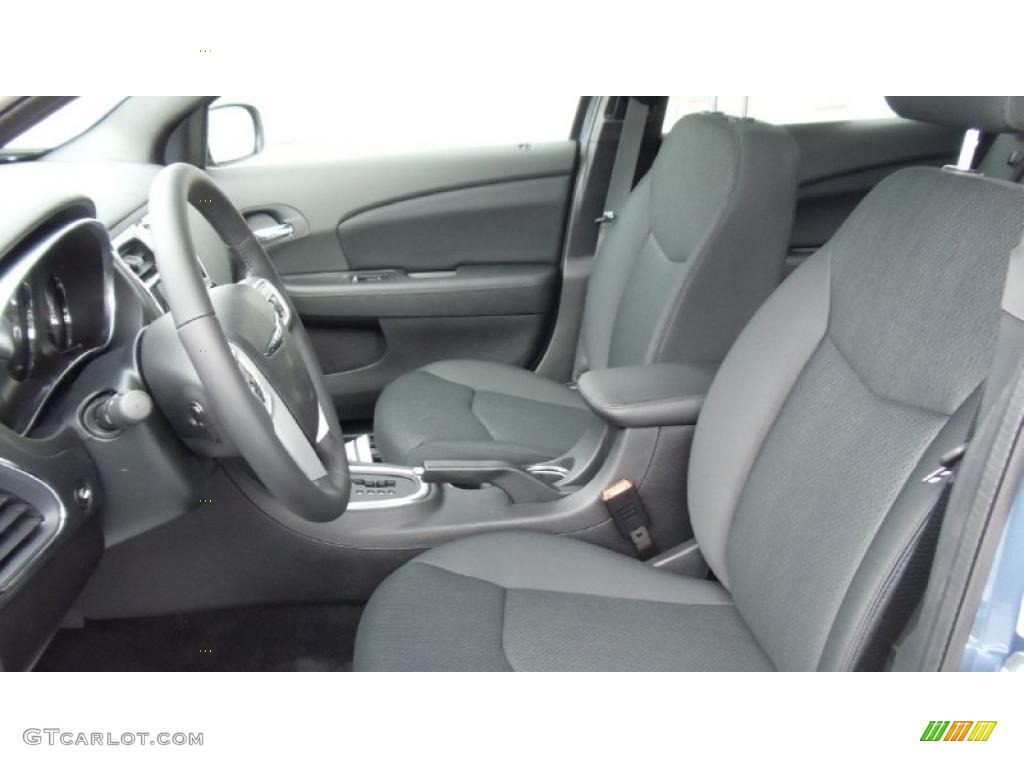 Black Interior 2011 Chrysler 200 Touring Photo #47494122