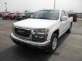 2011 Summit White GMC Canyon SLE Extended Cab  photo #3