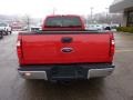 2010 Vermillion Red Ford F350 Super Duty Lariat Crew Cab 4x4 Dually  photo #3