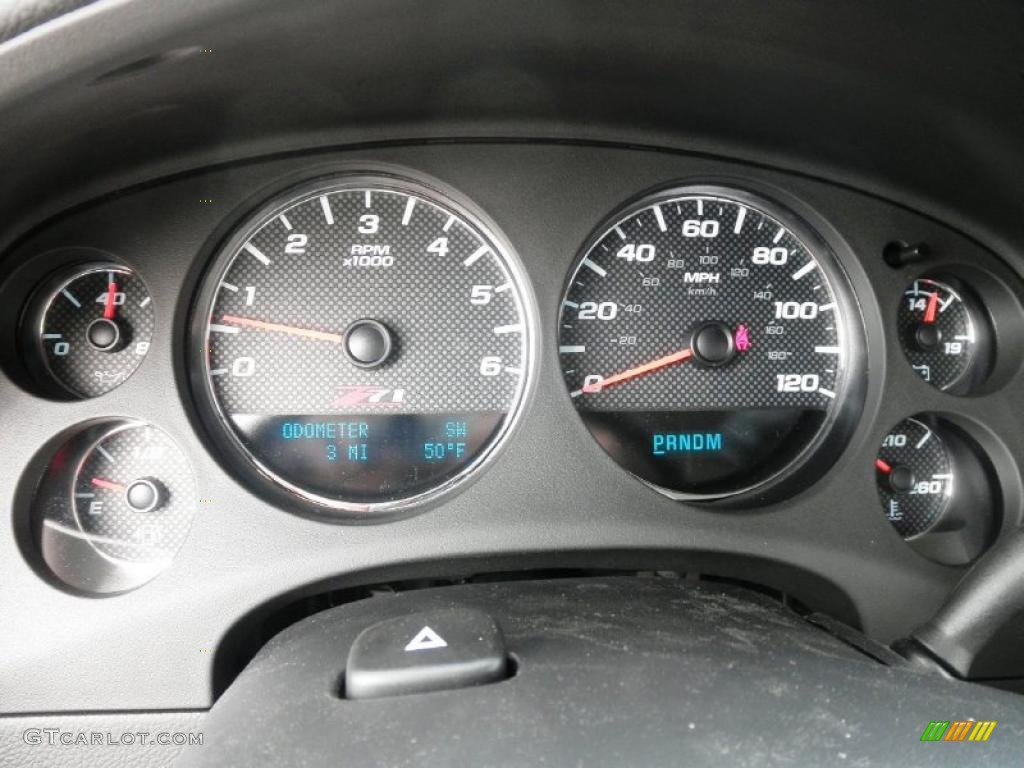2011 GMC Sierra 1500 SLE Crew Cab 4x4 Gauges Photo #47494551