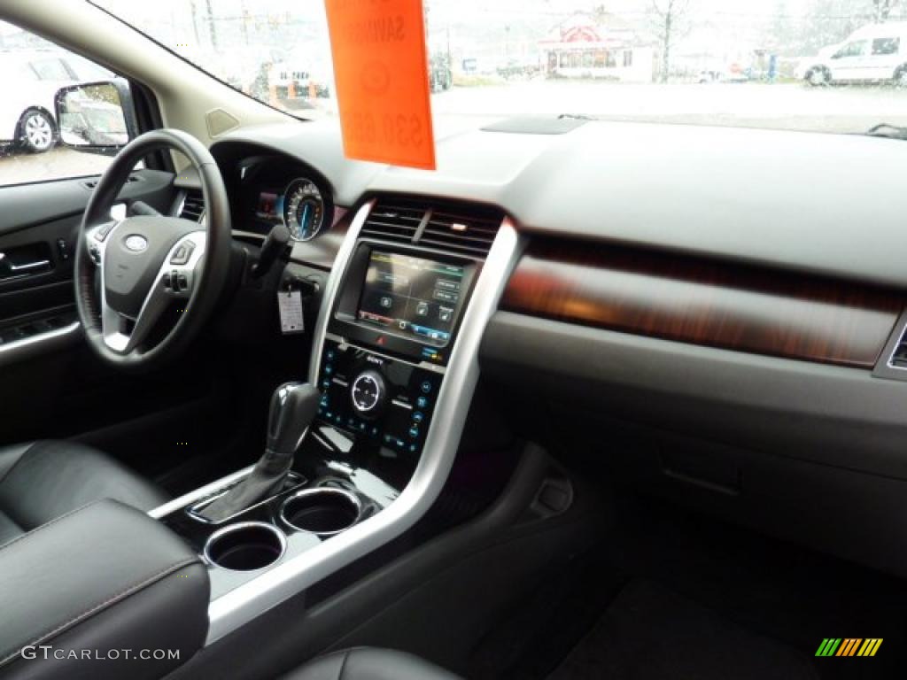 2011 Ford Edge Limited AWD Charcoal Black Dashboard Photo #47494947