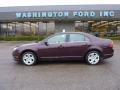 2011 Bordeaux Reserve Metallic Ford Fusion SE V6  photo #1