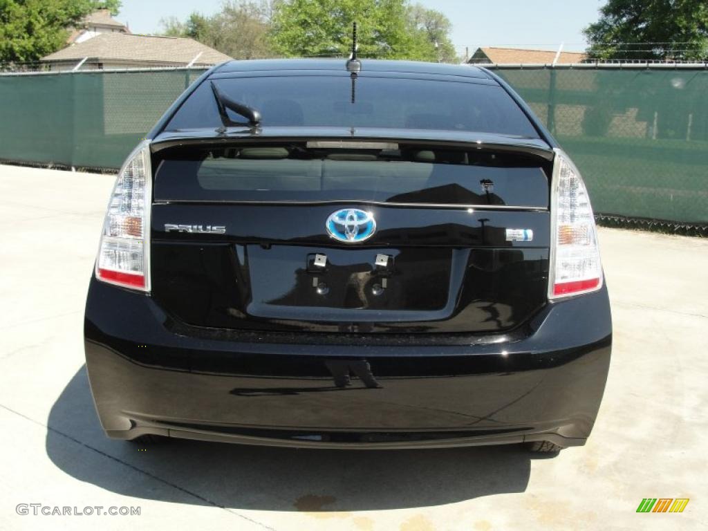 2011 Prius Hybrid III - Black / Misty Gray photo #4