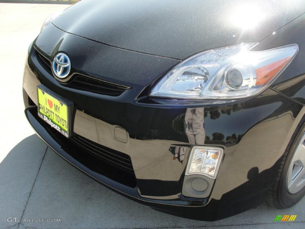 2011 Prius Hybrid III - Black / Misty Gray photo #10