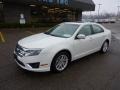 2010 White Suede Ford Fusion SEL V6  photo #8