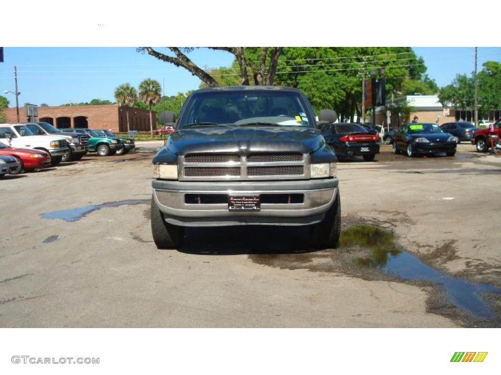 1998 Ram 1500 ST Regular Cab 4x4 - Emerald Green Pearl / Gray photo #8