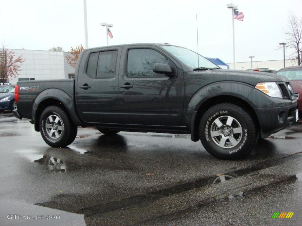 Night Armor Metallic 2011 Nissan Frontier Pro-4X Crew Cab Exterior Photo #47497806