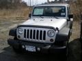 2011 Bright Silver Metallic Jeep Wrangler Unlimited Sport 4x4  photo #1