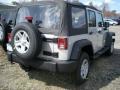 2011 Bright Silver Metallic Jeep Wrangler Unlimited Sport 4x4  photo #2