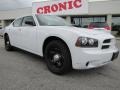 2010 Stone White Dodge Charger Police  photo #1